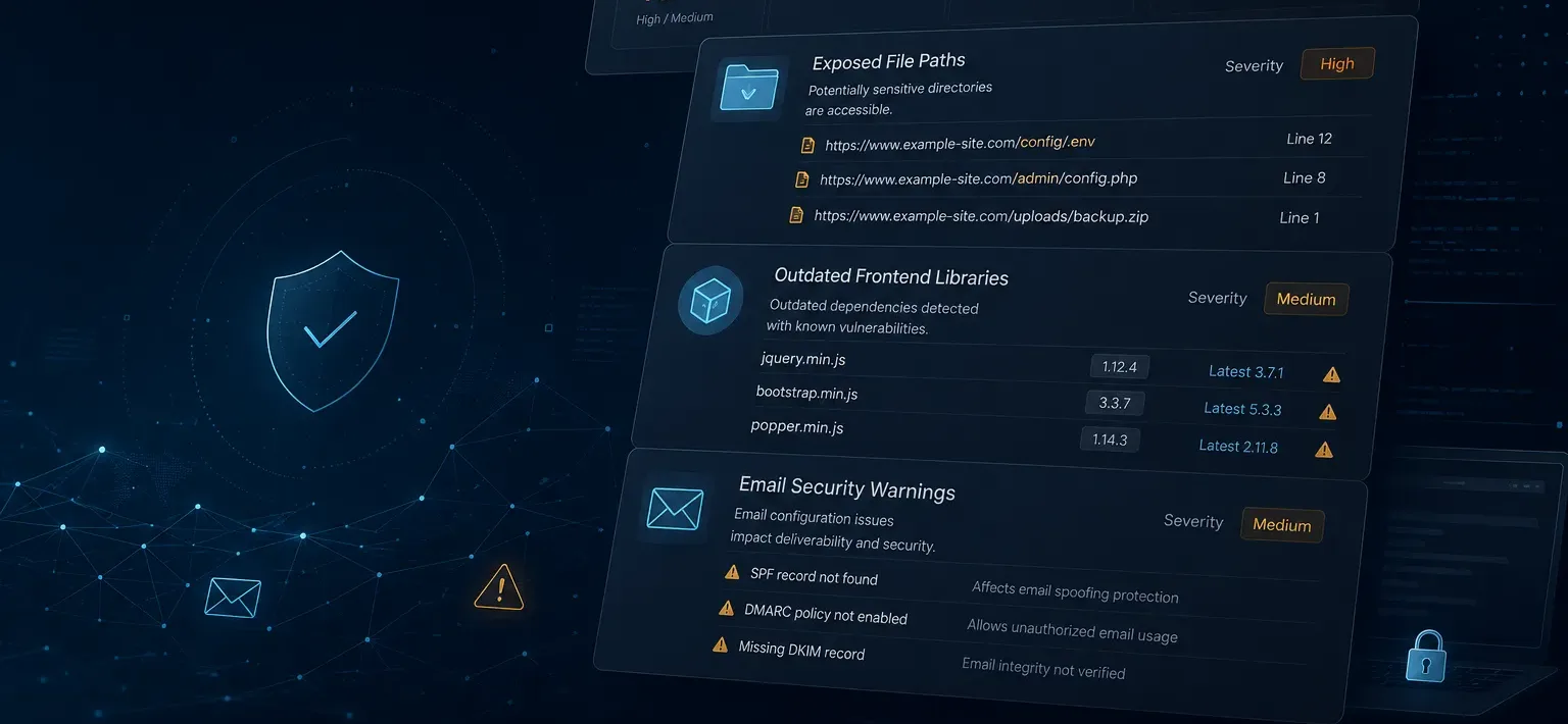 What 10 Public Website Scans Revealed About Real-World Security Gaps